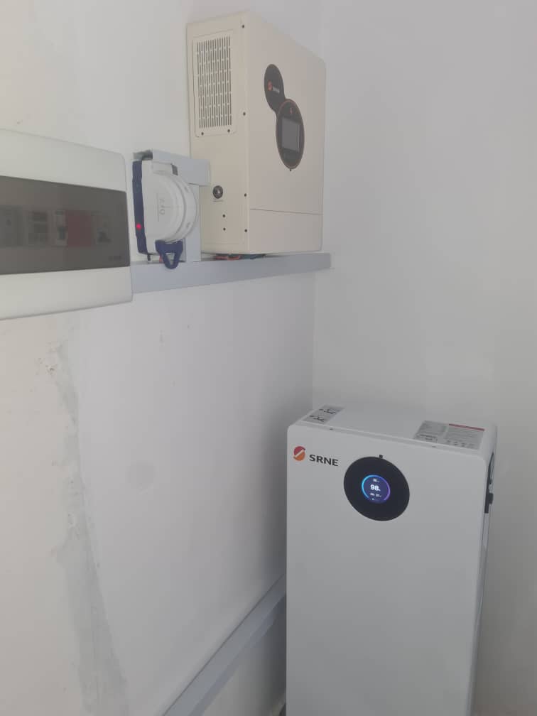5kw Inverter solution with 16kwh lithium ion battery @Ikorudu (Residential)