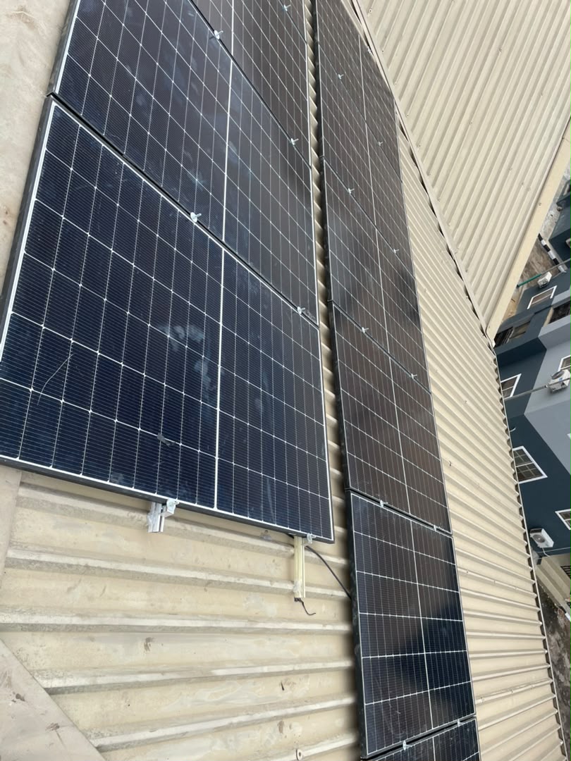 10.9kw solar panels installed in ketu